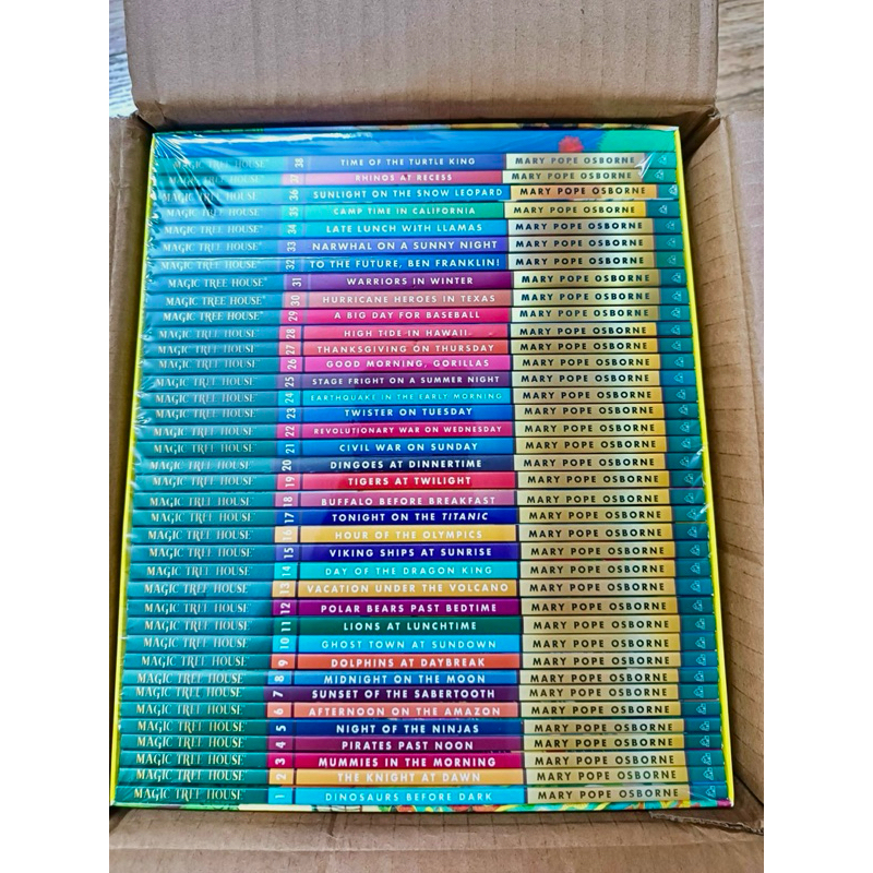 Bộ nhập - Magic Tree House Box Phần 1 (39q)
