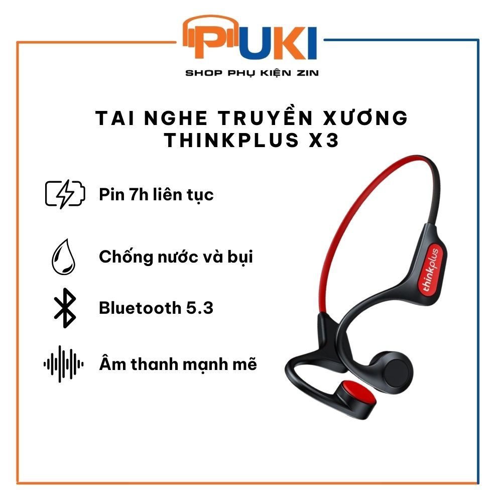 Think plus bone conduction headphone X3
