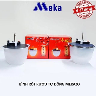 Bình rót rượu tự động mekazo cool - dụng cụ ướp lạnh rượu, rót rượu tự động