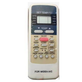 Điều khiển điều hòa Midea - Remote giá rẻ - Hàng chính hãng