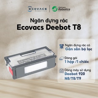 Ngăn đựng bụi Ecovacs Deebot N8/ N8 Pro/ N10/ T8/ T8 AIVI/ T9/ 920/ 950 - Hàng Chính Hãng