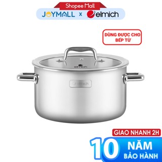 Nồi Inox liền khối Elmich Trimax Eco EL-3997 nhiều size, Hàng chính hãng, dùng được bếp từ - JoyMall