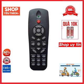 Điều khiển remote từ xa dùng cho máy chiếu Optoma- Hàng chính hãng-tặng kèm pin-đầu bấm máy chiếu Optoma hàng chính hãng