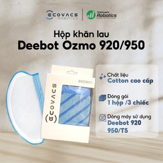 Hộp khăn lau Ecovacs Deebot Ozmo 920/950 - Hàng Chính Hãng - bản quốc tế