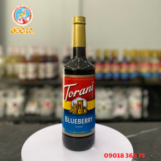 SYRUP TORANI VIỆT QUẤT - BLUEBERRY TORANI SYRUP (CÓ CHAI CHIẾT LẺ)