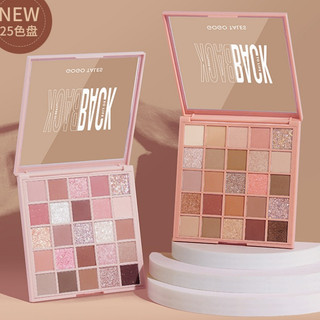 Bảng phấn mắt 25 ô gogotales back to reality nhũ lì bền màu lâu trôi