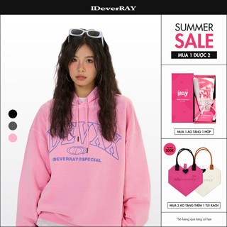  Áo hoodie unisex cao cấp chính hãng IDEVERRAY Special form oversize chất nỉ