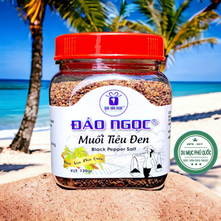 Muối tiêu đen phú quốc - hủ 120g