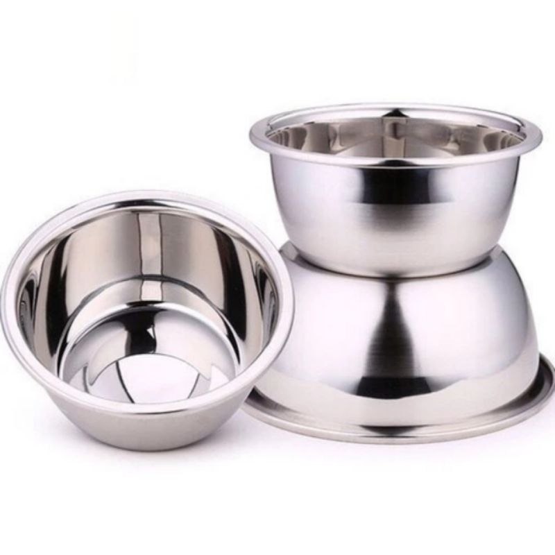 Thau inox Chậu Inox 304 - Âu Inox 304 Hàng Cao Cấp Nhập Khẩu Trực Tiếp Dày Dặn, Đẹp