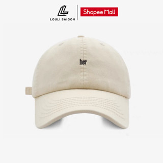 Mũ lưỡi trai LOULI SAIGON cho nam nữ, form mềm, vải kaki M66
