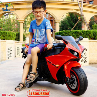 Xe máy điện trẻ em Phân khối lớn dáng R1 BBT GLobal 2000