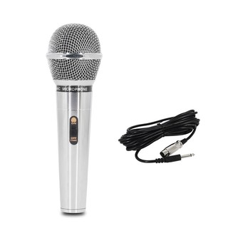Micro Có Dây DM-8000 mạ crom sáng bóng, dây dài 5m