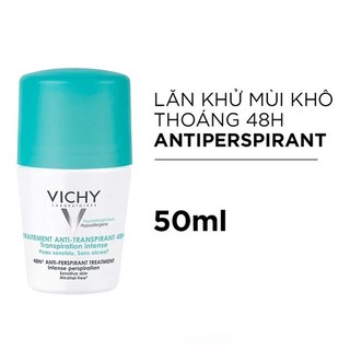 Lăn Khử Mùi Vichy Cho Da Nhạy Cảm Deodorant Anti-transpirant 48h