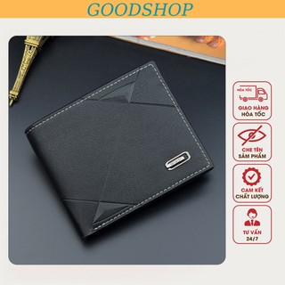 Ví da thời trang ngang nam loại gập cầm tay nhiều ngăn DQS 3088