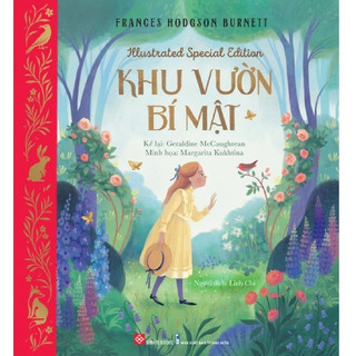 Sách - khu vườn bí mật - bản đặc biệt - bìa cứng minh họa màu - đt199
