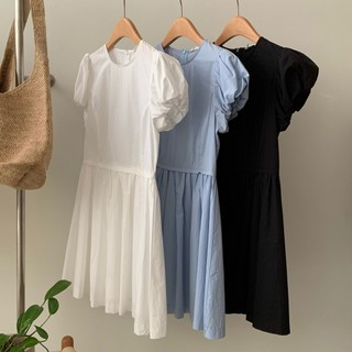 Nutcloset - áo váy tay bồng cổ tròn 10205_v0143