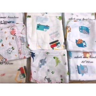 Set 5 Khăn Mặt, Khăn Sữa Xô Aden Cao Cấp