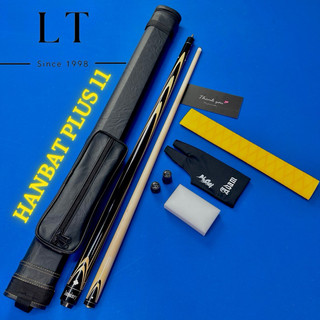 Cơ bida ba băng cán sơn ngọn mộc hanbat plus 11 - lt cue