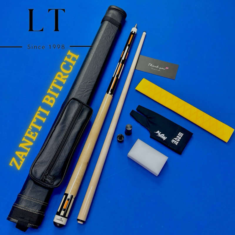 Cơ bida 3 băng Zanetti Bitrch-LT