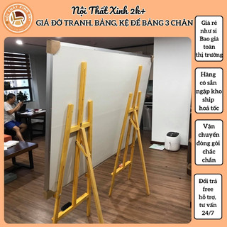 Giá đỡ tranh, bảng, kệ để bảng menu 3 chân chỉnh độ cao đa năng trang trí, trưng bảy triển lãm, gấp gọn tiện dụng
