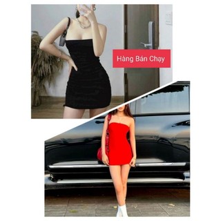 Đầm ống body, váy body, váy quây body cotton tôn 3 vòng cực sexôy