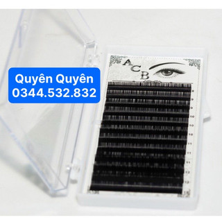 Mi mix 8-13mm độ cong Tròn ( C CC D U)_dày 0.05- 0.07- 0.10- 0.12- 0.15_dụng cụ nối mi-mi khay-mi fan-QUYÊN QUYÊN