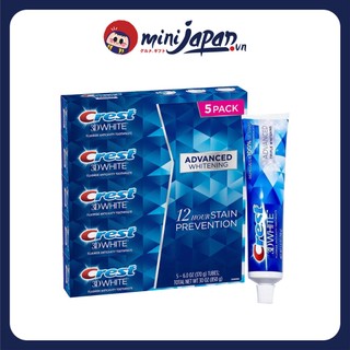 Kem đánh răng Crest 3D White Advanced Whitening 147g hàng Mỹ