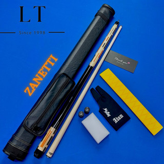 Cơ bida ba băng hàn quốc zaneti - tặng full bộ phụ kiện 5 món - lt cue