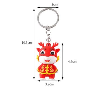 🍉Móc khoá rồng may mắn 2024 (4.6*3.2cm)🍉