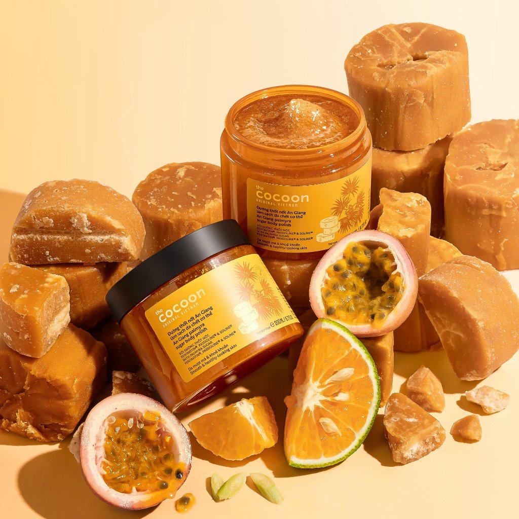 Tẩy da chết cơ thể đường thốt nốt An Giang Cocoon 200ml