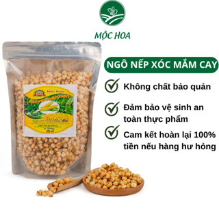 Ngô nếp sấy cay giòn xóc mắm ớt Mộc Hoa