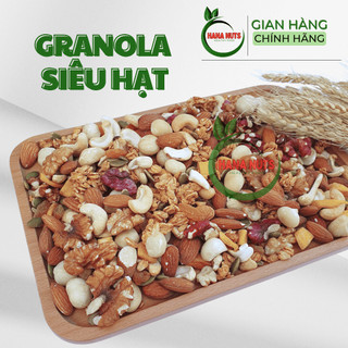  Ngũ Cốc Granola Siêu Hạt Nguyện Vị Kết Hợp Nhiều Loại hạt Yến Mạch và Sữa Chua Khô Nướng Thăng Hoa 