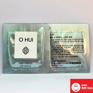 [Date2026]Tẩy tế bào da chết Ohui clear Science soft Peeling (1ml)