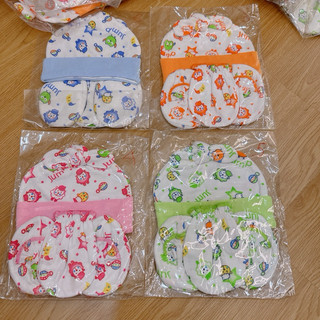 Set Nón + bao tay chân Thái MumDad 3870 (ship màu bé trai/bé gái)