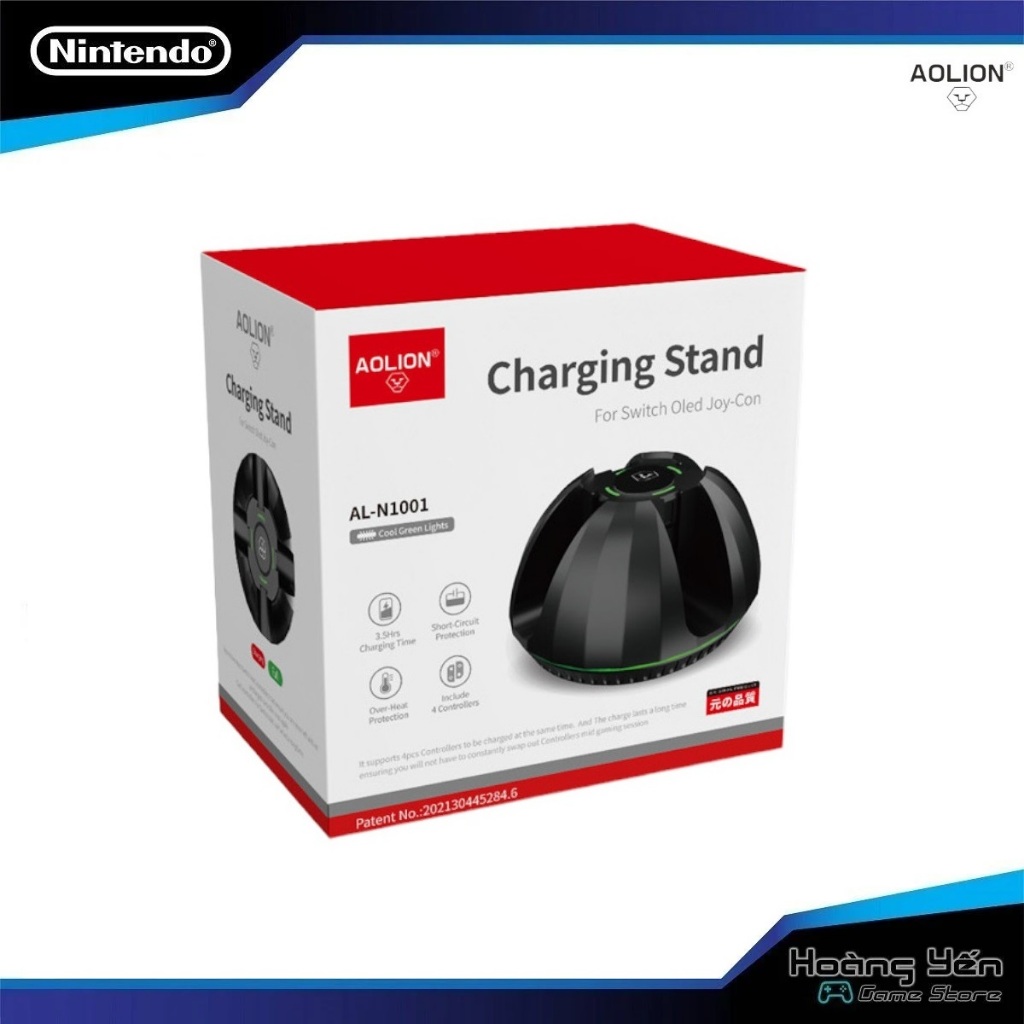 Sạc Joy Con Nintendo Switch thương hiệu Aolion