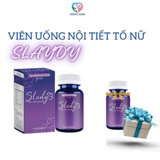 Viên Uống Nội Tiết Tố Nữ SLAYDY Hỗ Trợ Cân Bằng Nội Tiết Tố Và Sức Khỏe Phụ Nữ
