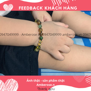 vòng tay Amber Úc size 14-16 cm