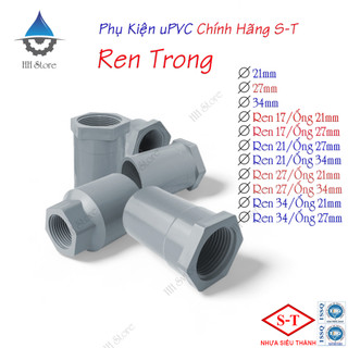 Ren trong, nối răng trong phi 21, 27, 34, 17/21, 21/27, 21/34, 27/21, 27/34, 34/21, 34/27mm. hàng chính hãng siêu thành