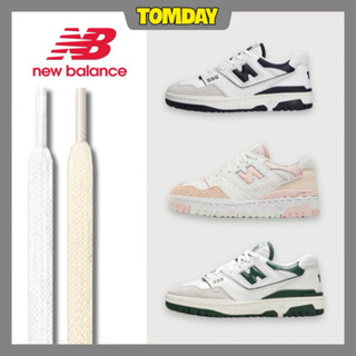 Dây Giày thay thế cho New Balance 550 dài 120cm màu kem màu trắng