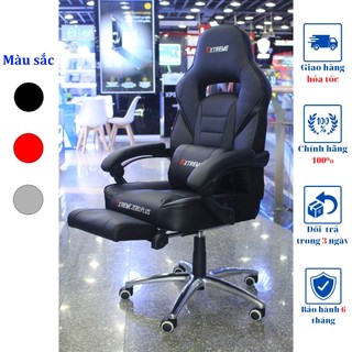 [Có rung massage] Ghế gaming Extreme Zero Plus bản đệm mút dầy - Ngả 170 độ - Có gác chân