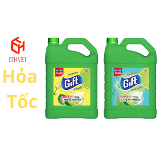 Nước rửa chén gift chanh/ trà chanh can 3.8kg siêu hot