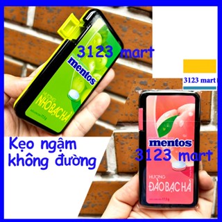 (hsd 01->08/2026) Lẻ 1 hộp kẹo ngậm MENTOS không đường nhỏ 17,5g (25 viên)