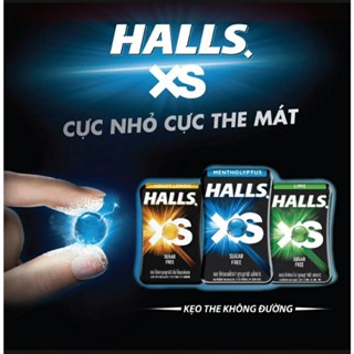 Kẹo ngậm không đường Halls hỗ trợ cai thuốc lá ( lọ 12,6g)
