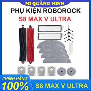 Phụ kiện Robot hút bụi Roborock S8 Max V Ultra  - Chổi chính, Lọc hepa, Chổi cạnh, Khăn lau, Túi đựng rác