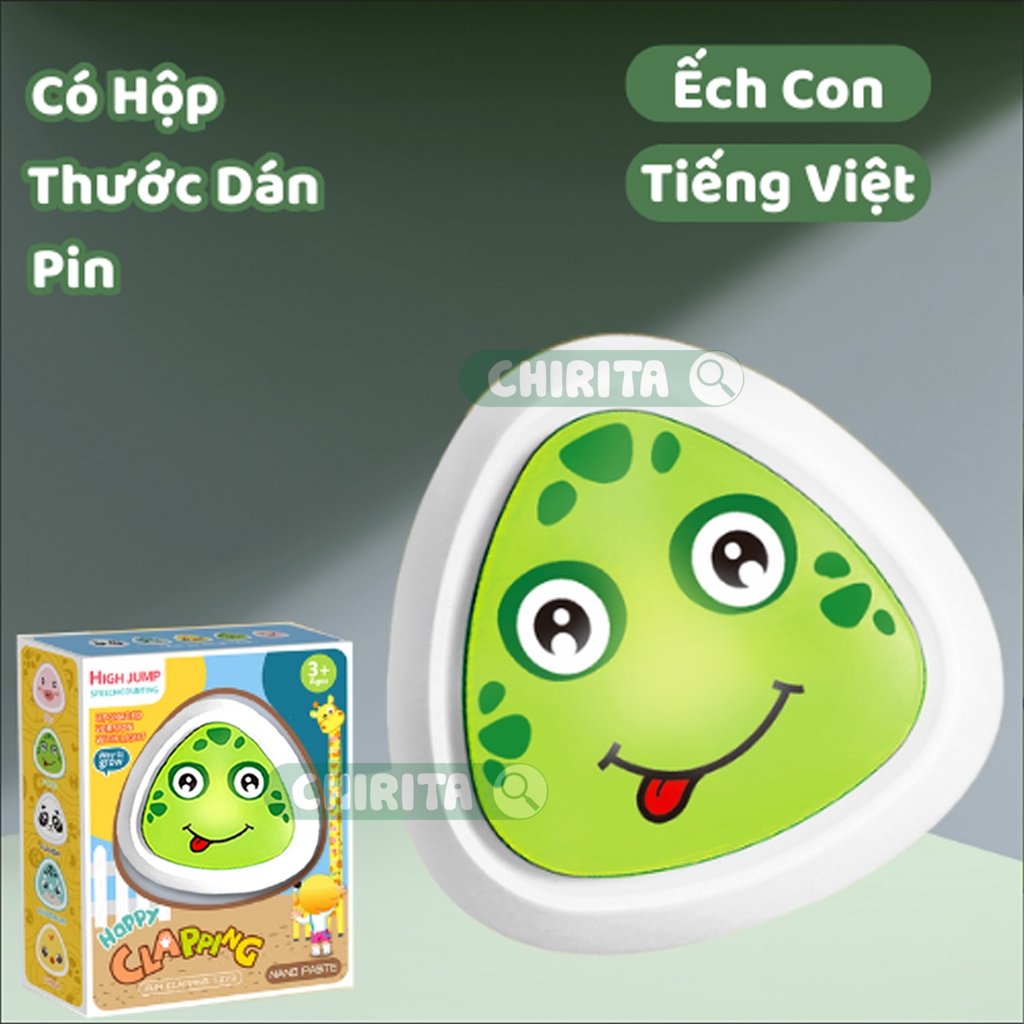 Đồ Chơi Vận Động (LOẠI 1 TẶNG THƯỚC + PIN), Bộ Chạm Nhảy T.VIỆT- T.ANH, Hỗ Trợ Tăng Chiều Cao Tự Nhiên cho bé