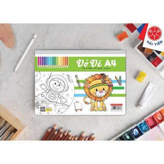 Vở vẽ A4 không lò xo Hải Tiến