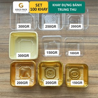 Khay đựng bánh trung thu - khay dày không móp