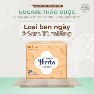 Băng vệ sinh Thảo dược UUcare ban ngày 24cm