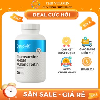 Thực phẩm bảo vệ sức khỏe OSTROVIT® GLUCOSAMINE + MSM + CHONDROITIN 90 viên