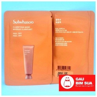 [2026]Mặt nạ lột dưỡng trắng, tẩy tế bào chết và mụn cám Sulwhasoo (mẫu thử 5ml)